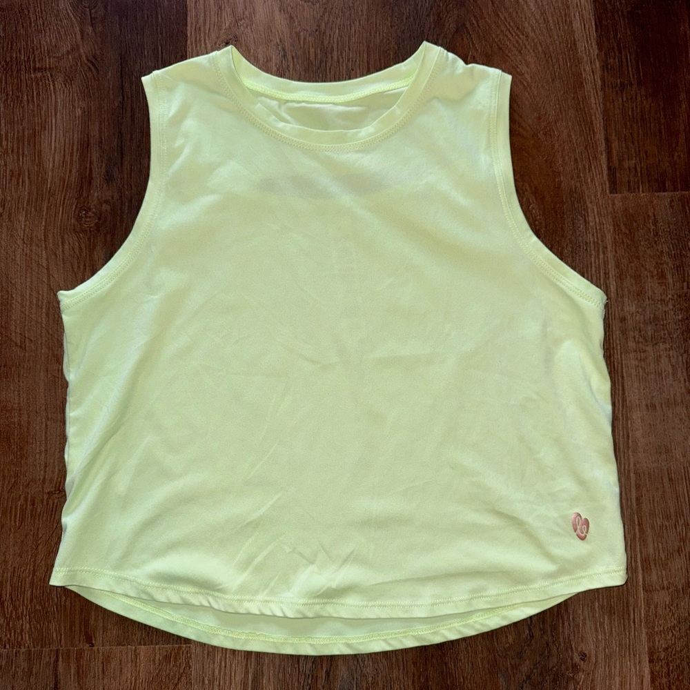 Ellie Soft Lemon Tank Top
